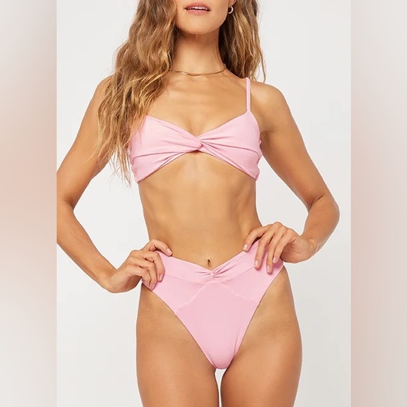 L*SPACE 🌸 Bikini Set - Light Pink - Picture 14 of 16